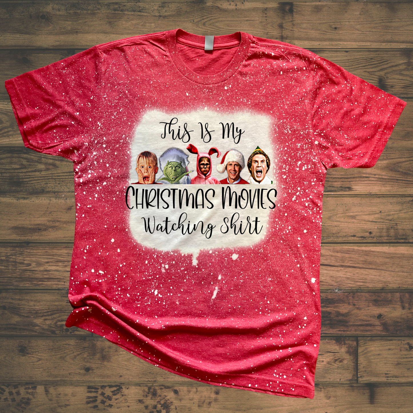 Christmas Movie Wearing Top