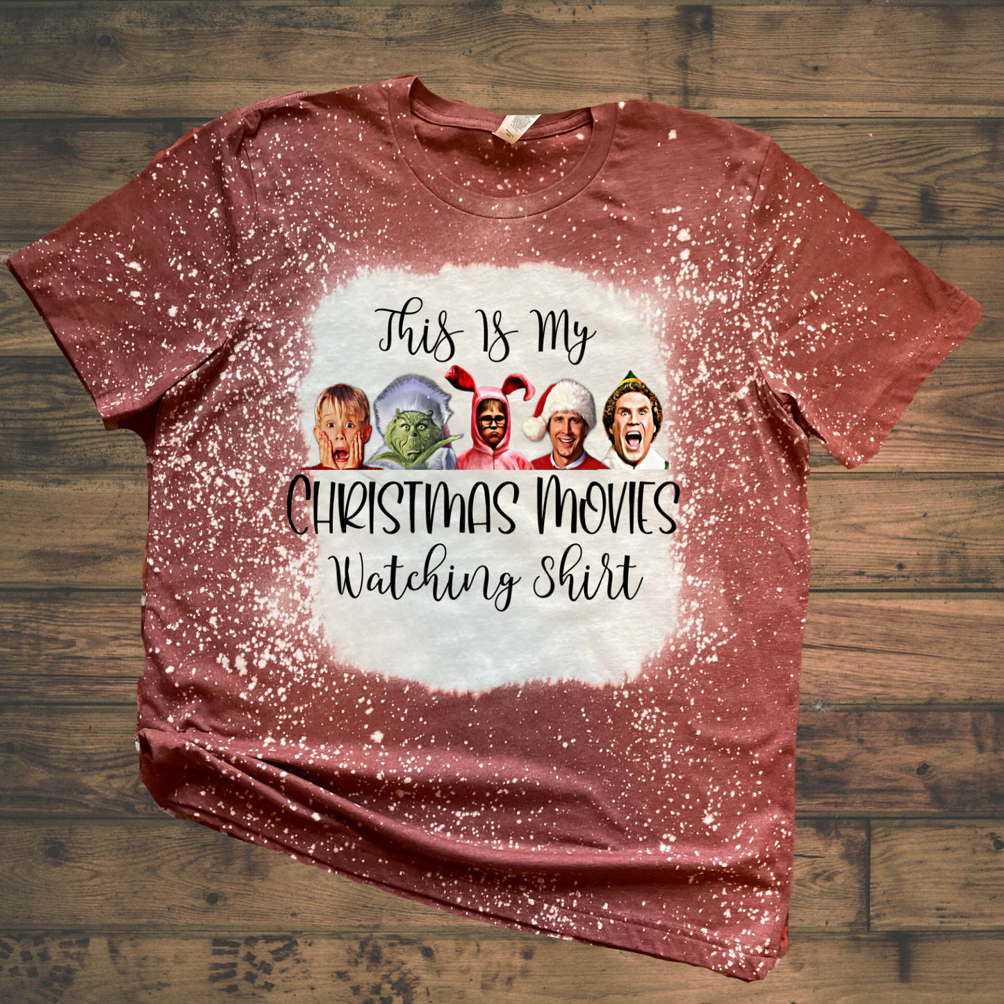 Christmas Movie Wearing Top