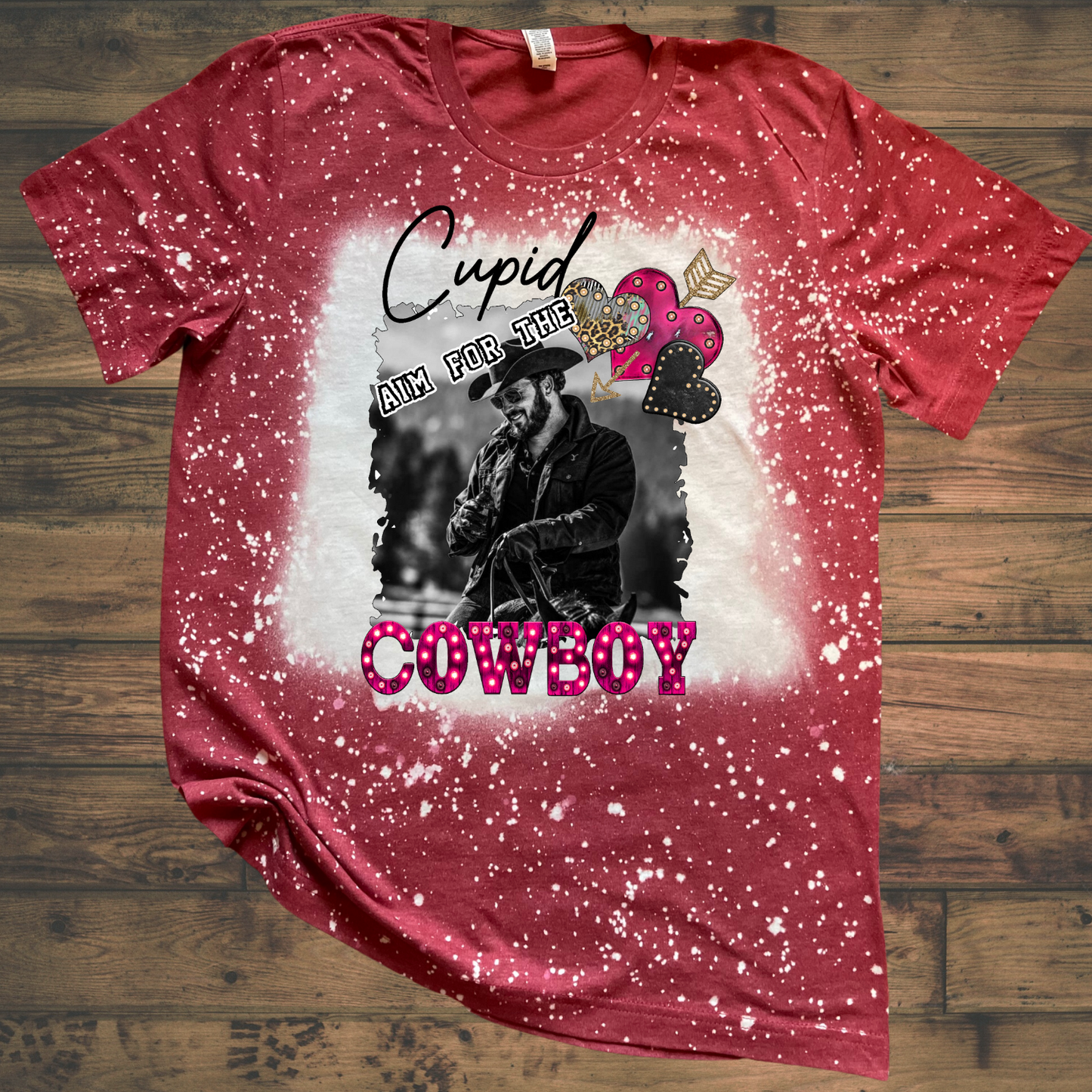 Cupid Aim For Rip Shirt