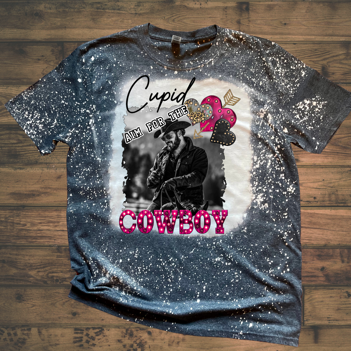 Cupid Aim For Rip Shirt