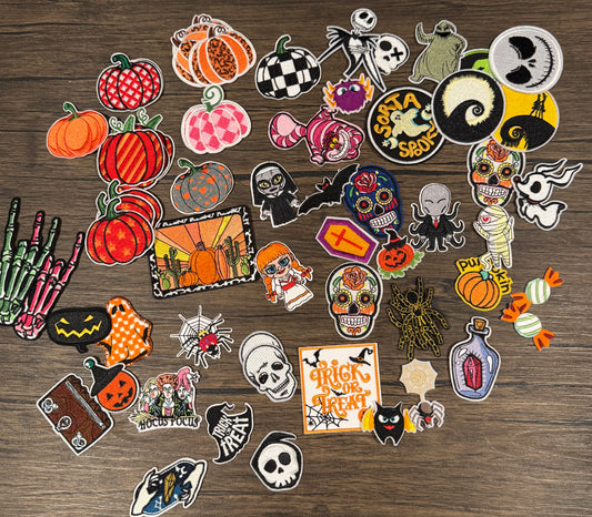 Halloween Hat Patches Grab Bag Wholesale
