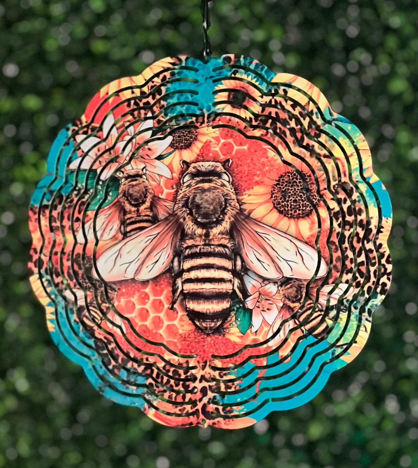 Sunflower Bee Spinner