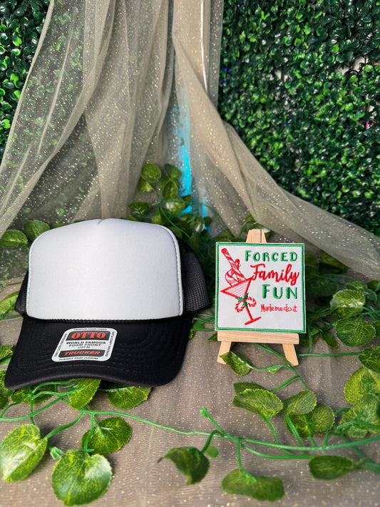 Forced Family Fun Hat Patch Wholesale
