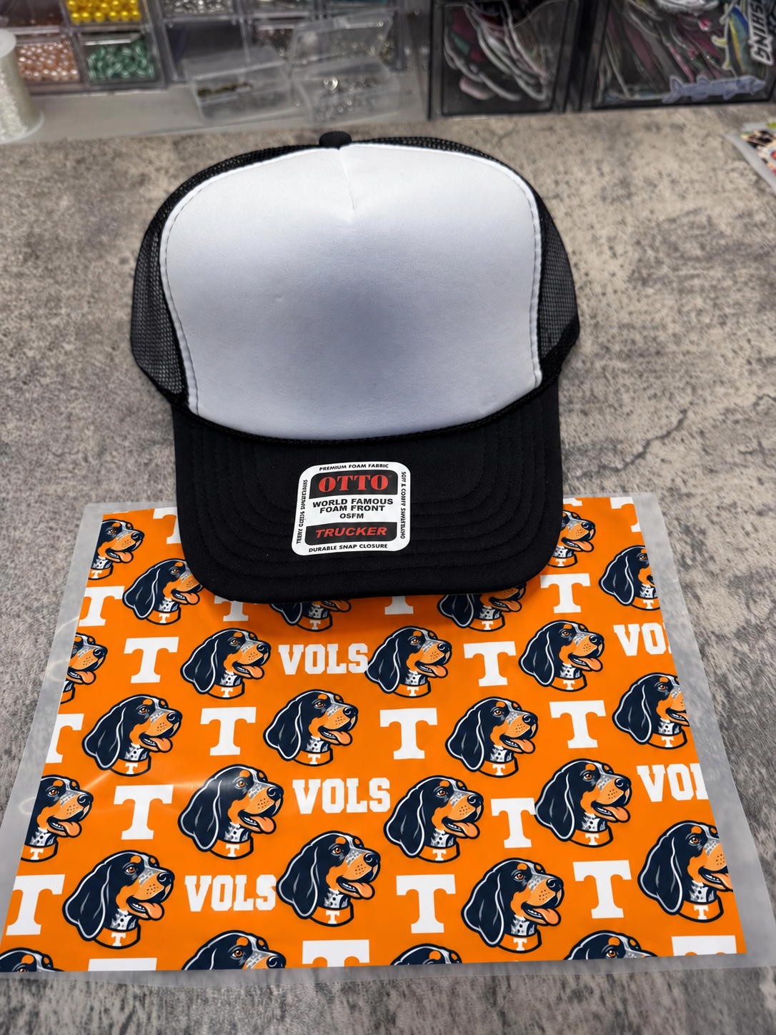 Volvs Single Hat Bill DTF Prints