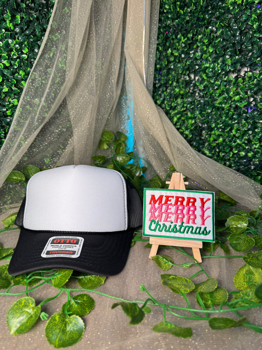 Merry Merry Merry Christmas Hat Patch Wholesale