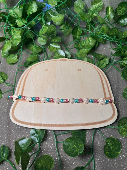 Pink Diamond Sea Turtles Hat Chain Wholesale