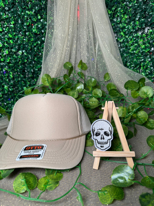 Small Skull Hat Patches Wholesale
