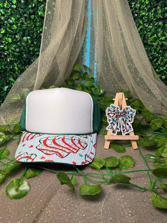 Christmas Lights Bow Hat Patches Wholesale