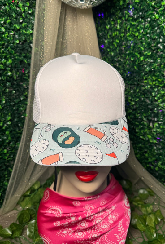 Golf Blank Trucker Hat