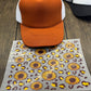 Sunflowers Single Hat Bill DTF Prints