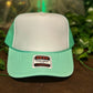 Otto Seafoam  and White  Foam Front Trucker Hat Wholesale
