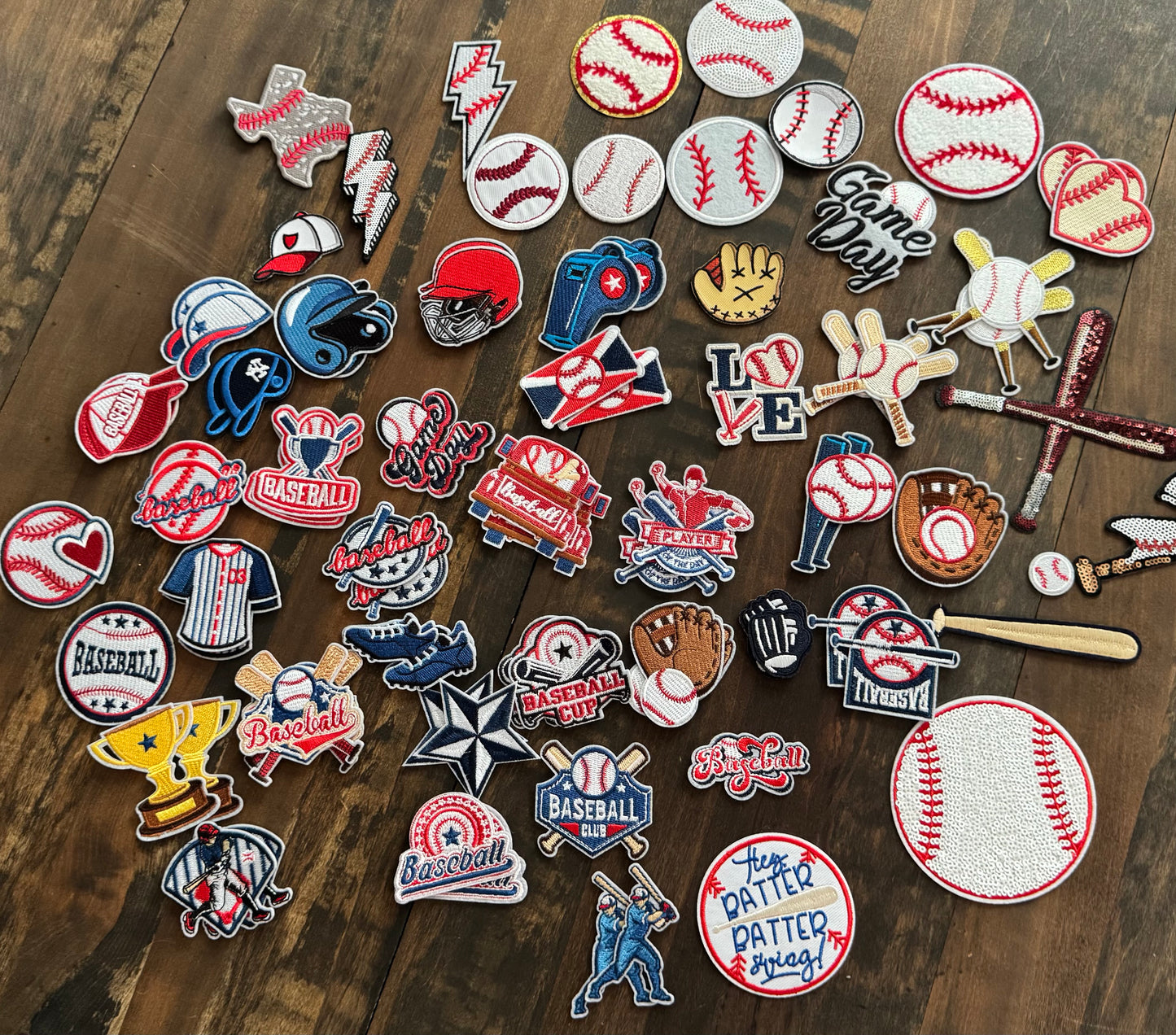 Sports Hat Patch Grab Bag Wholesale