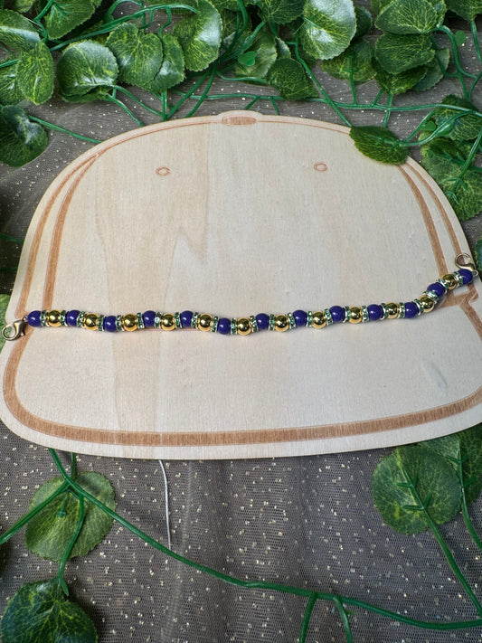 Purple Gold Green Sparkling Hat Chain Wholesale