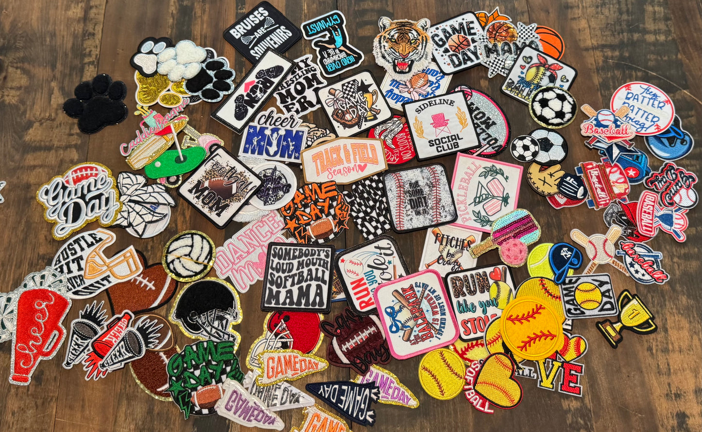 Sports Hat Patch Grab Bag Wholesale