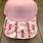 Pink Leopard Santa Hat DTF Premade