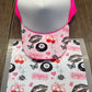 8 Ball Cherries Single Hat Bill DTF Prints
