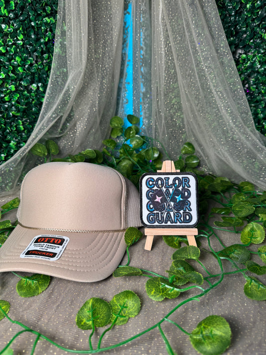 Color Guard Sparkle Hat Patch Wholesale