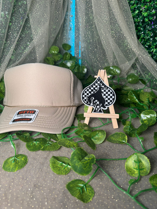 Cowboy Spade Hat Patches Wholesale