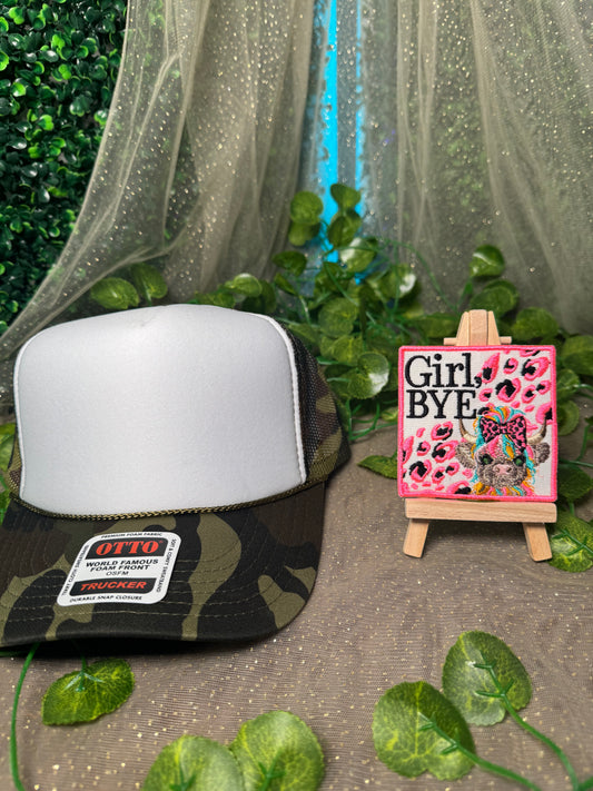 Girl Bye Hat Patches Wholesale