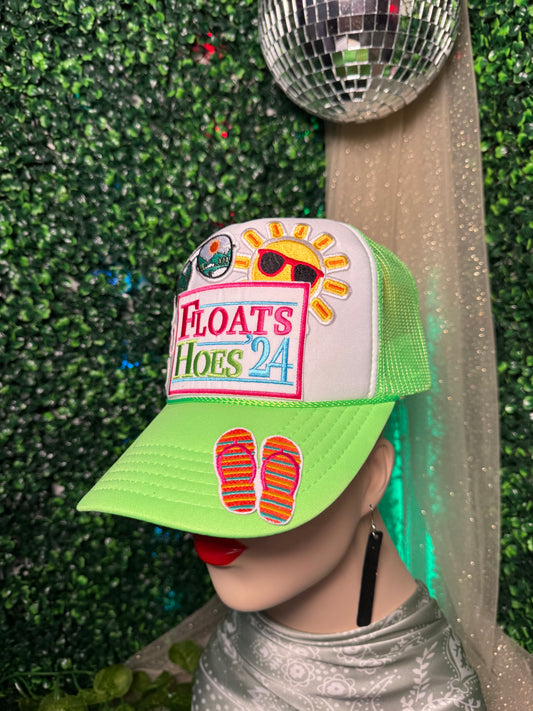 Floats and Hoes Trucker Hat