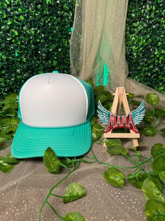 Turquoise Mama Hat Patch Wholesale