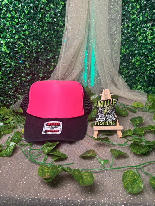 MILF Man I Love Fishing Hat Patch Wholesale