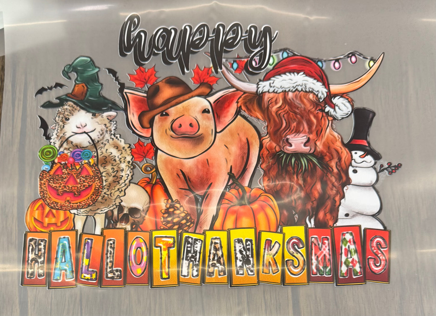 7 Halloween DTF Prints Wholesale