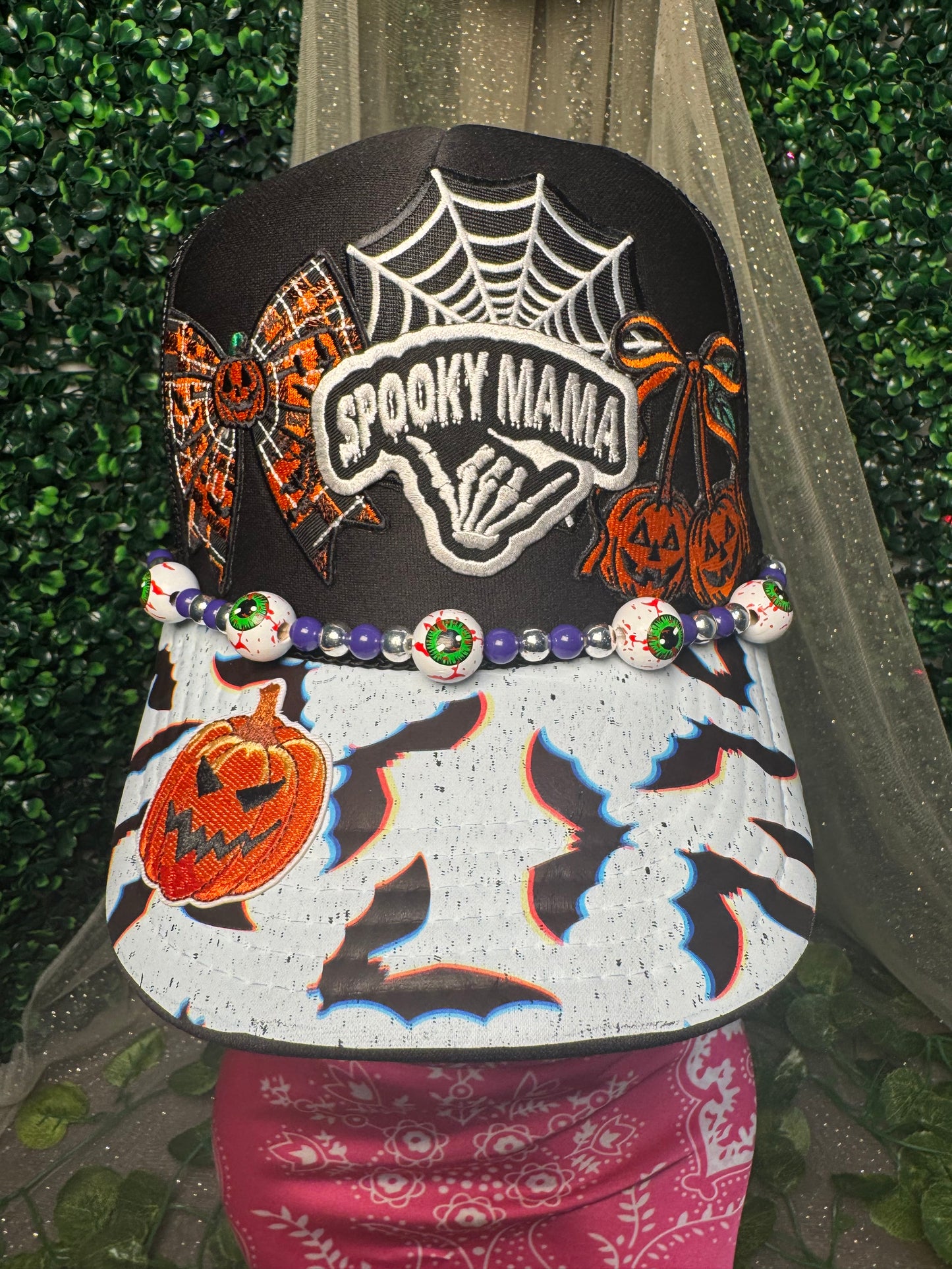 Bats Hat Bill DTF Prints Wholesale