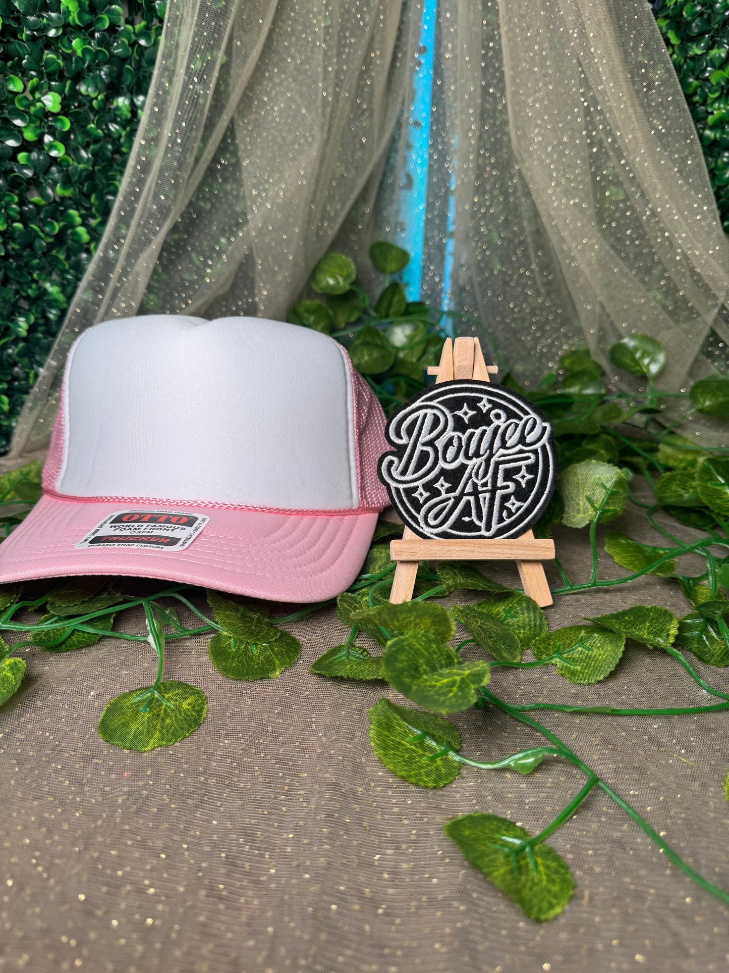 Boujee AF Hat Patches Wholesale