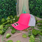 Neon Pink Front And White Hat Wholesale