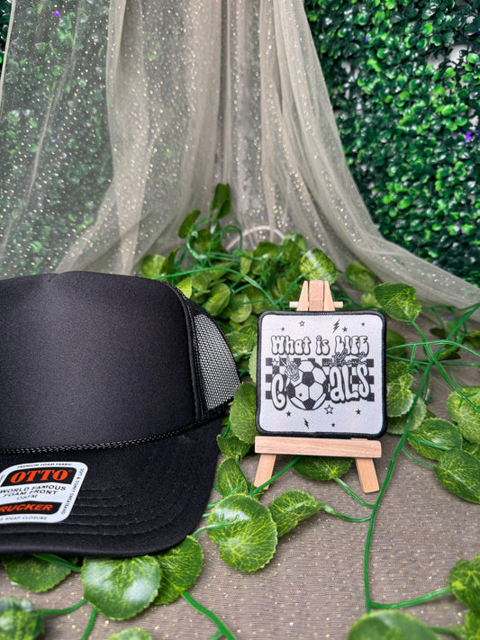 What is Life Without Goals Hat Patches Wholesale