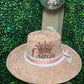 Tan Queen Custom Hat
