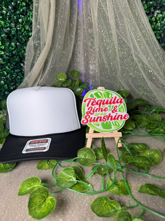 Tequila Lime and Sunshine  Hat Patch Wholesale
