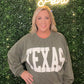 Texas Bucketlist Oversized Tops