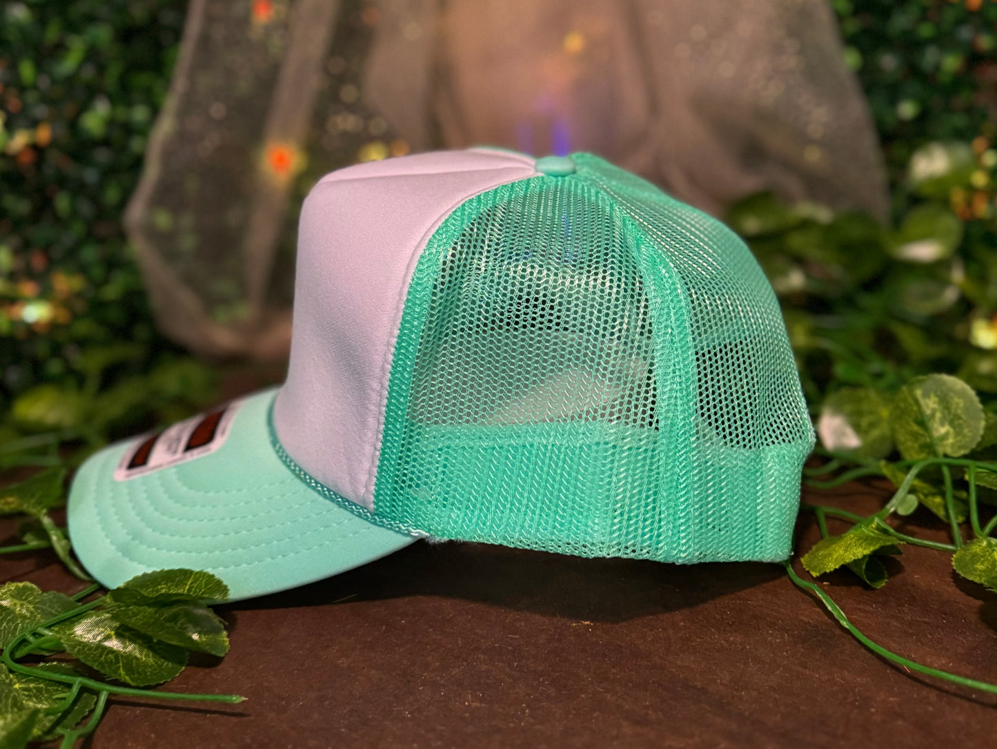Otto Seafoam  and White  Foam Front Trucker Hat Wholesale