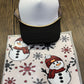 Snowman Single Hat Bill DTF Prints