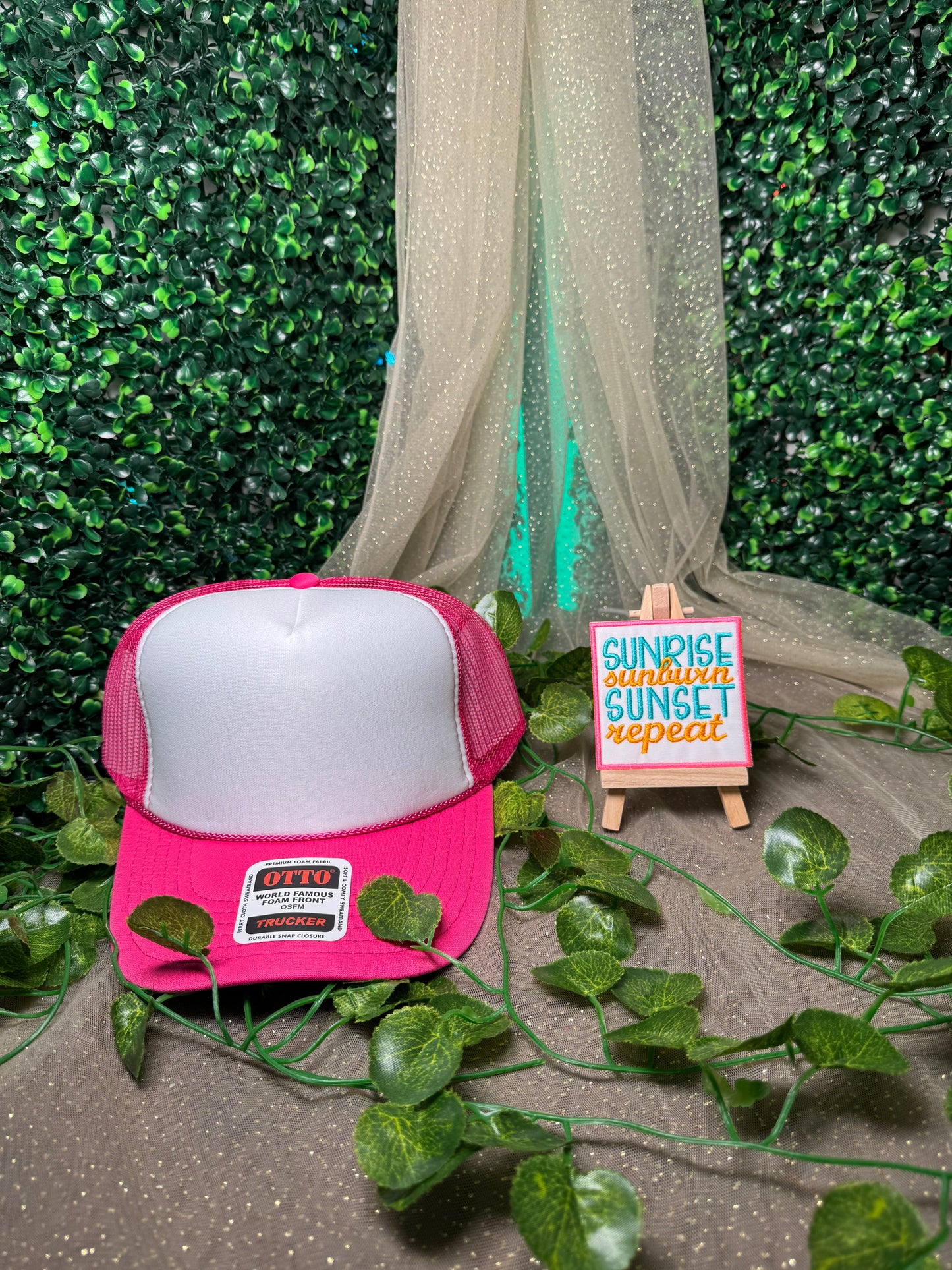 Sunset Hat Patch Wholesale