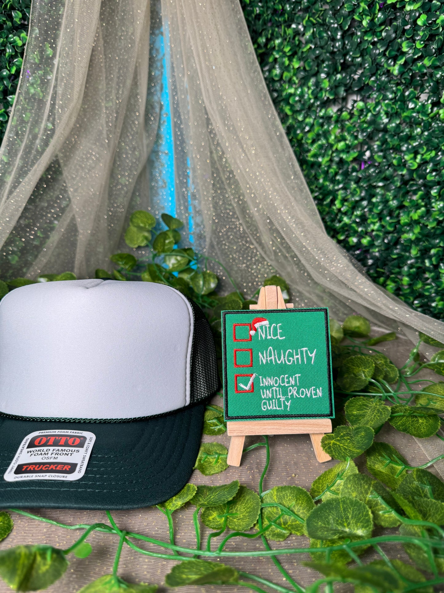 Nice Naughty Innocent Hat Patch Wholesale