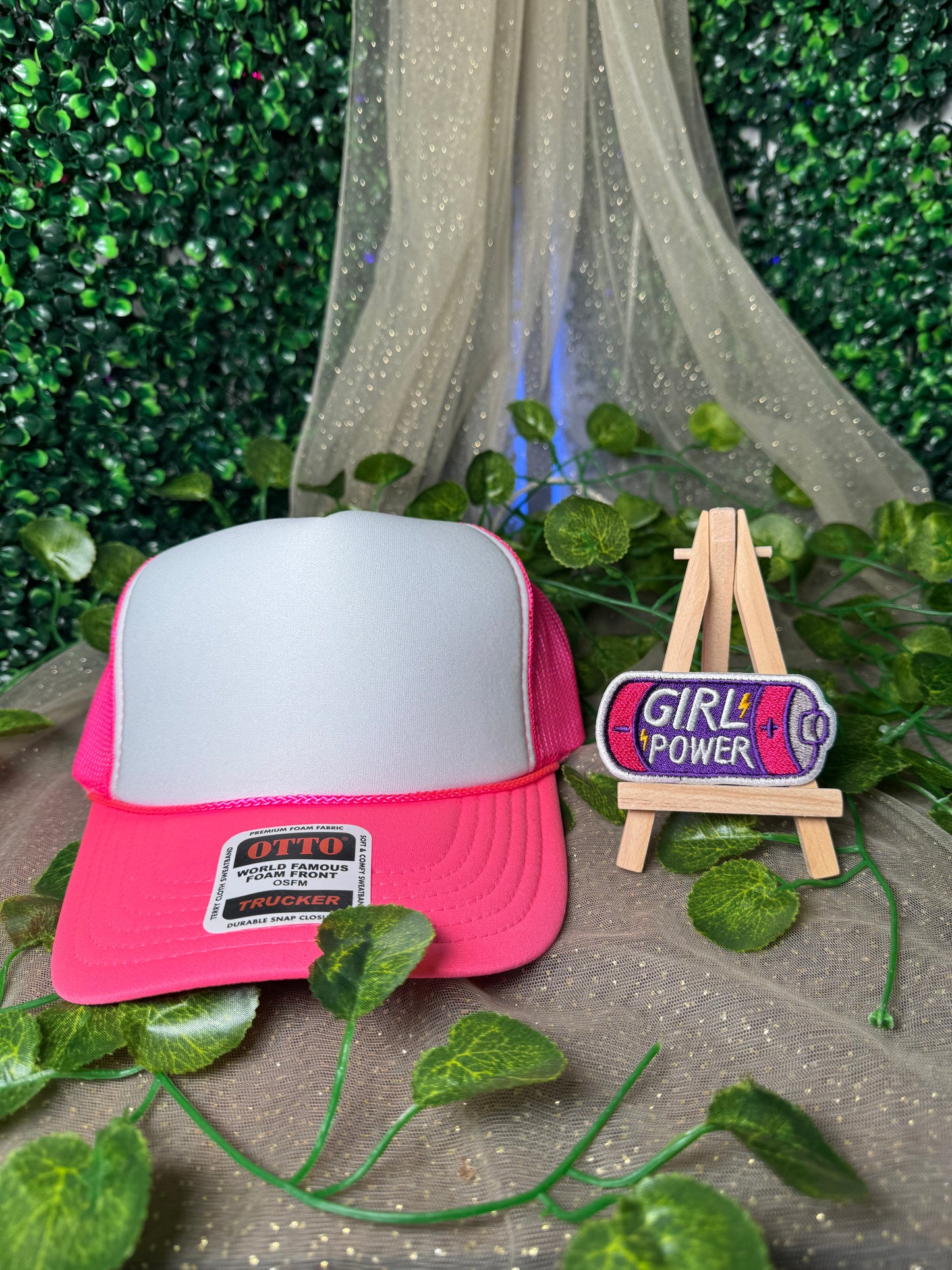 Girl Power Hat Patches Wholesale