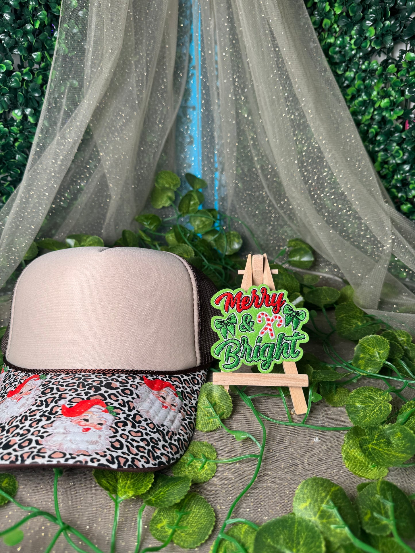 Merry And Bright Hat Patches Wholesale