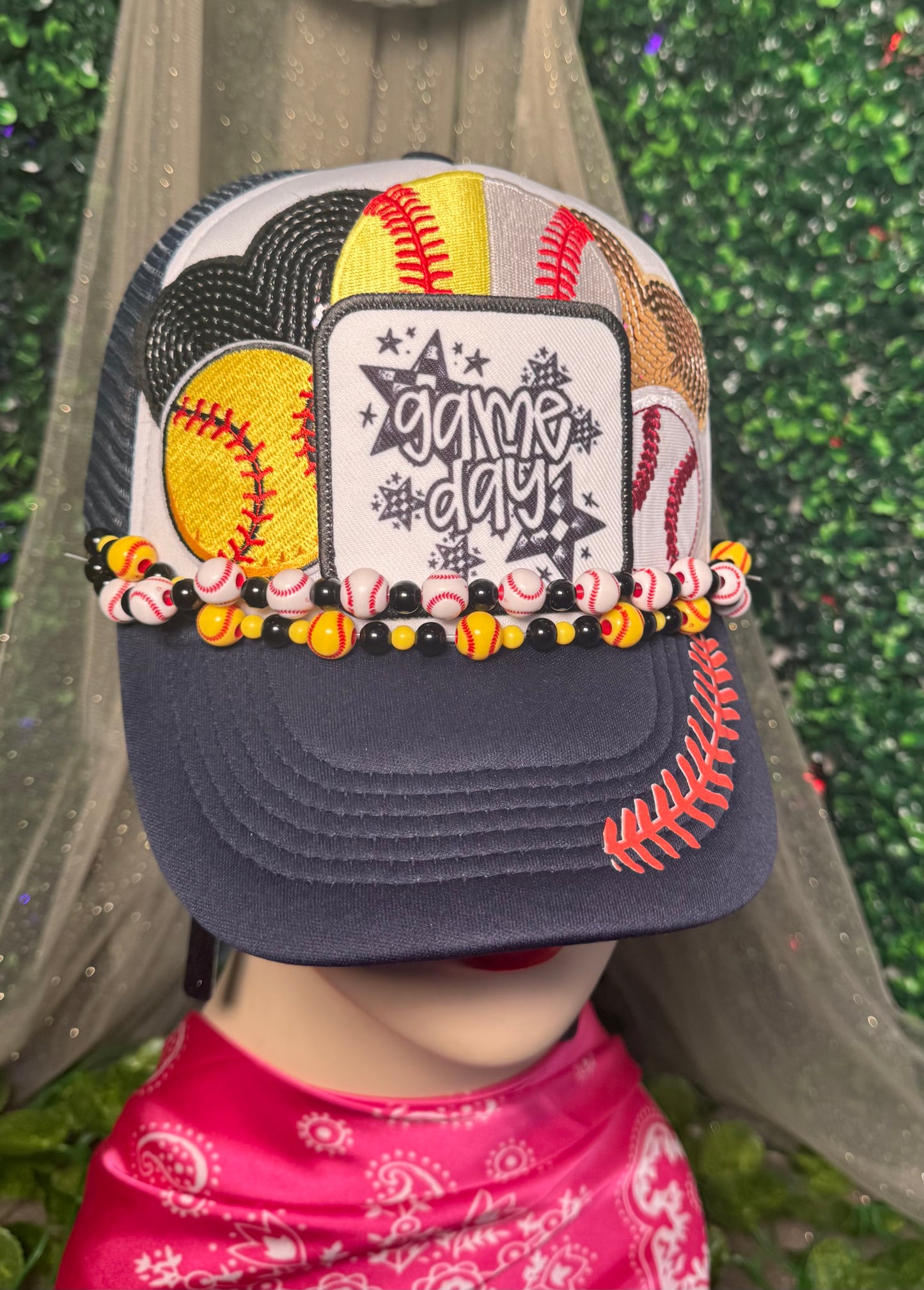 Game Day Softball and Baseball Trucker Hat