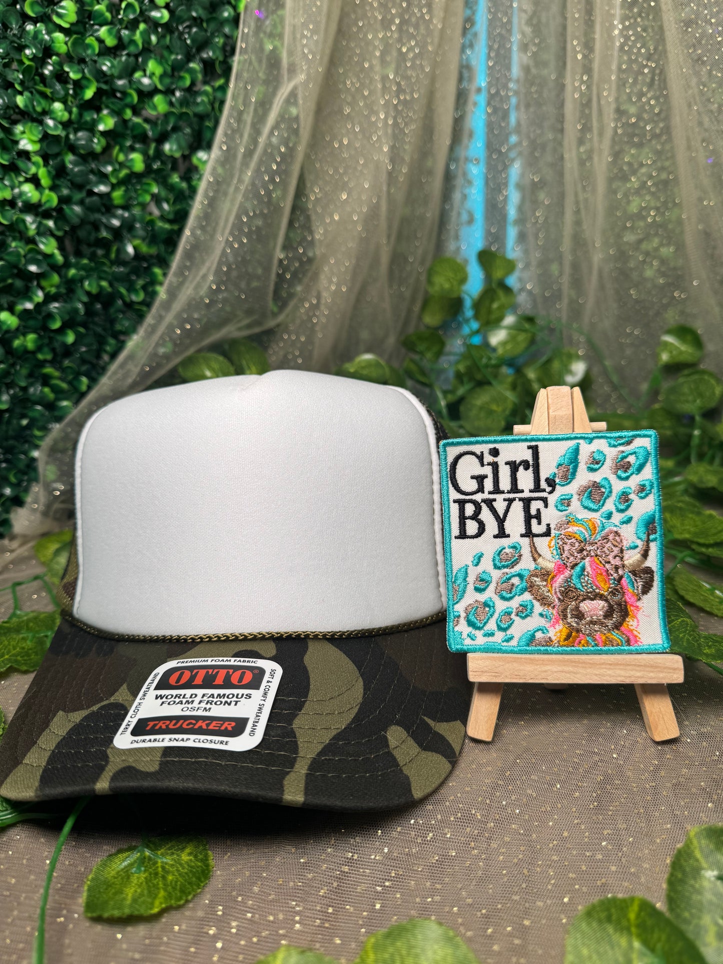 Girl Bye Hat Patches Wholesale