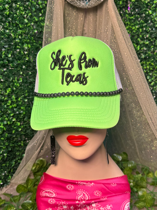 She's from Texas chain not included Trucker Hat