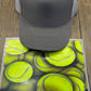 2 Tennis DTF Single Hat Bill Print Wholesale