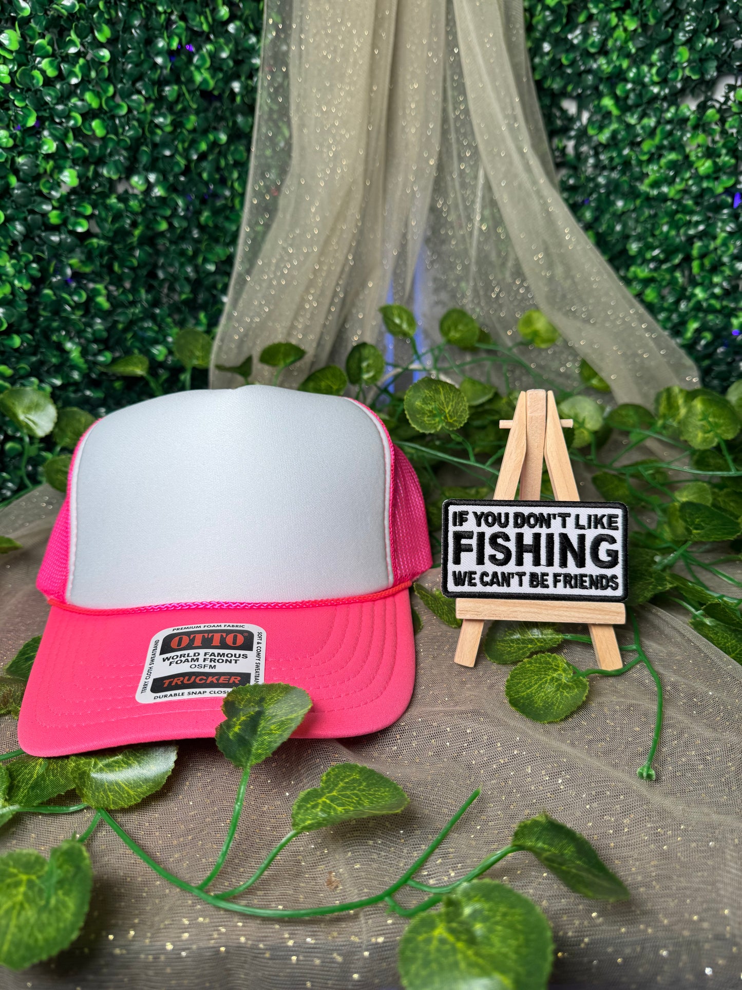 If You Don't Like Fishing We Can't Be Friends Hat Patches Wholesale