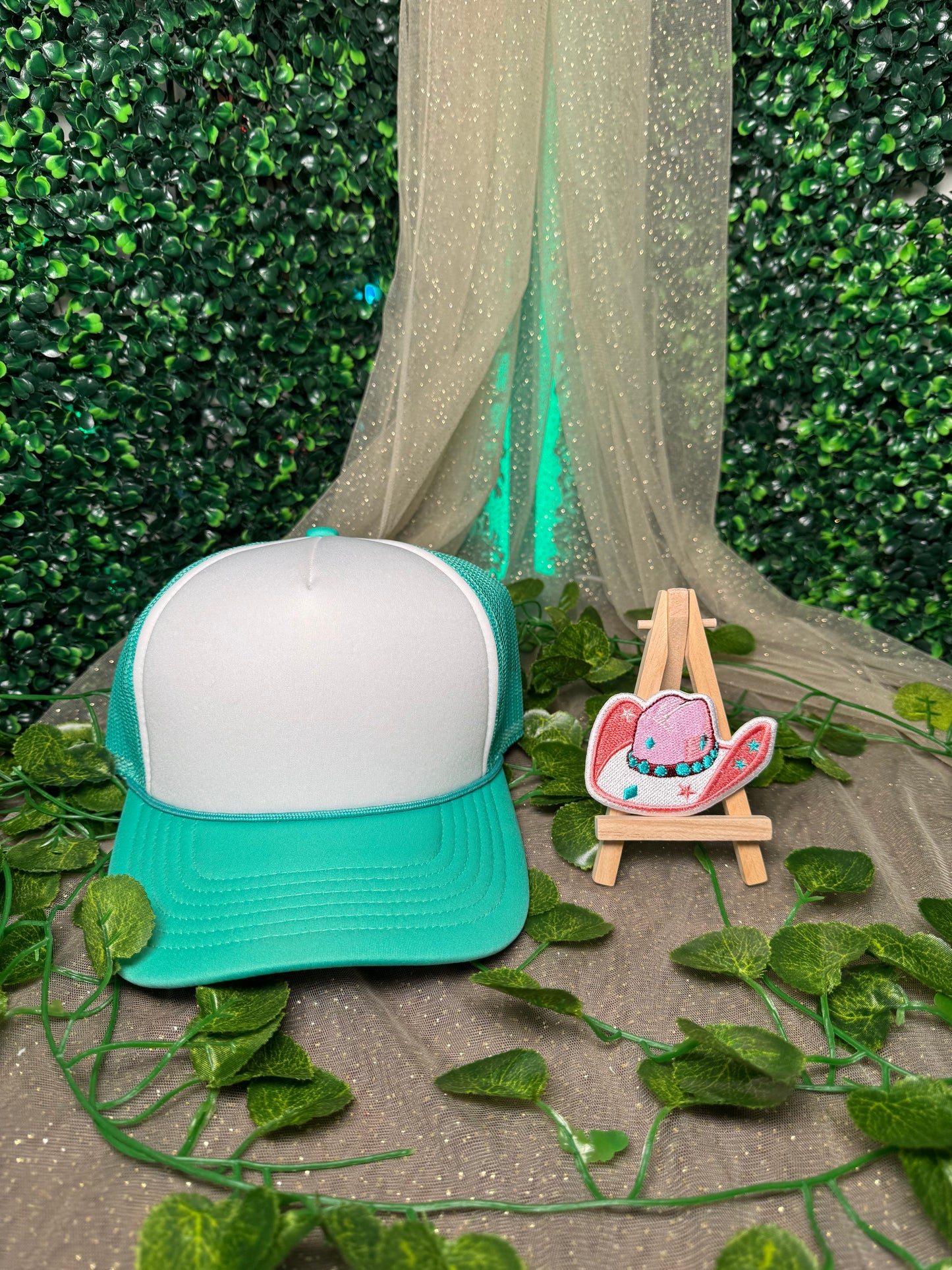 Pink Cowboy Hat Hat Patch Wholesale