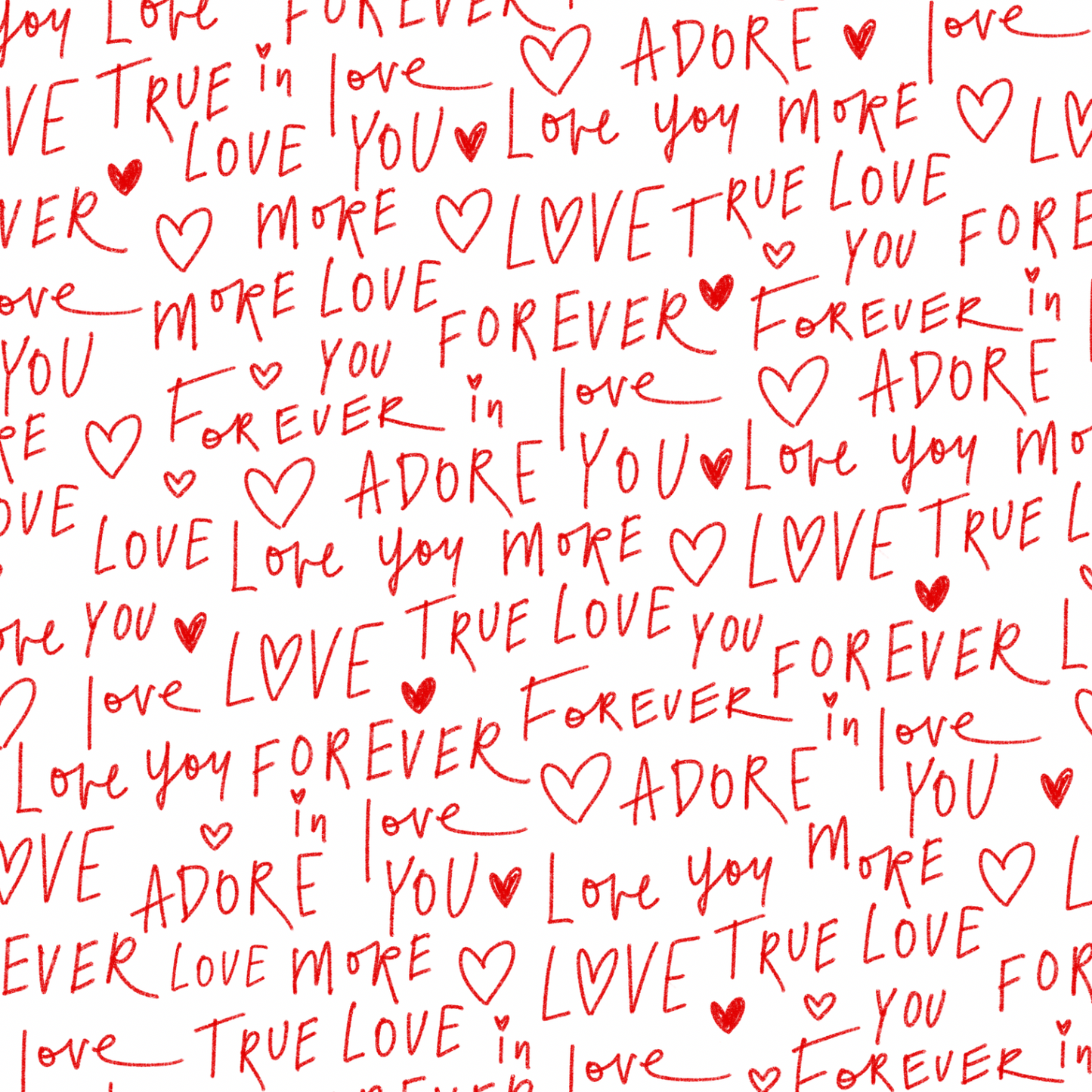 Valentine Love Single Hat Bill DTF Prints