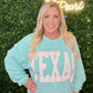 Texas Bucketlist Oversized Tops