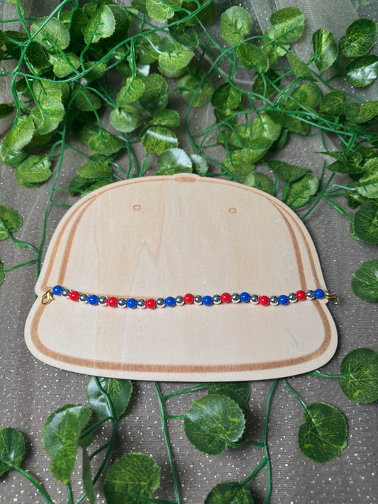 Red Blue Silver Hat Chain Wholesale