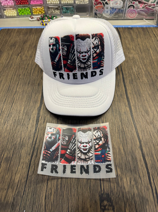 Horror Friends DTF Hat Print Wholesale